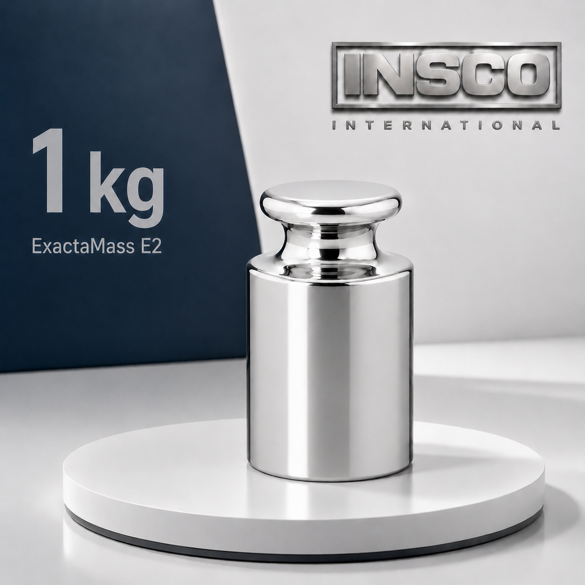 INSCO ExactaMass OIML E2 1 kg individual calibration weight